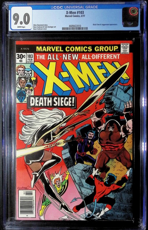 X-Men #103 (1963) CGC 9.0