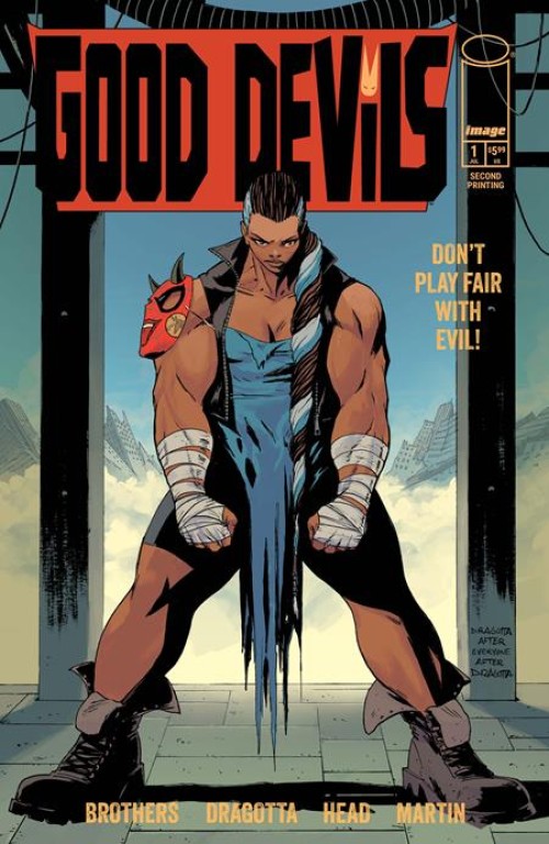Good Devils Dont Play Fair With Evil #1 (2025) second print cover b dragotta homage variant