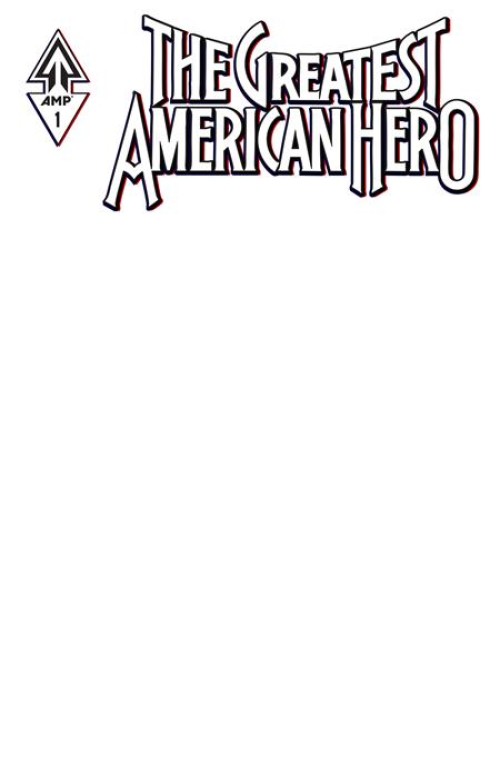 Greatest American Hero #1 (2026) cover e blank variant