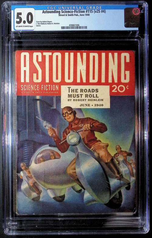 Astounding Science-Fiction #115 (v25 #4) CGC 5.0