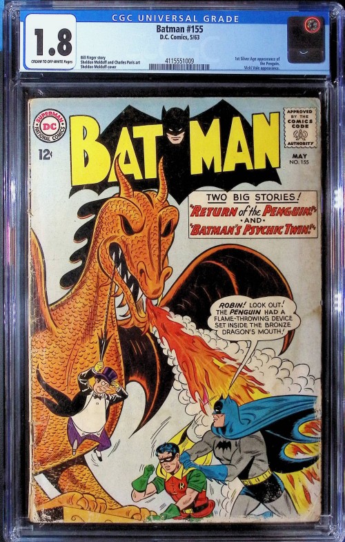 Batman #155 (1940) CGC 1.8