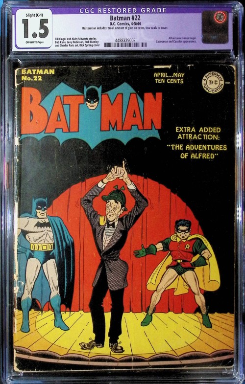 Batman #22 (1940) CGC 1.5