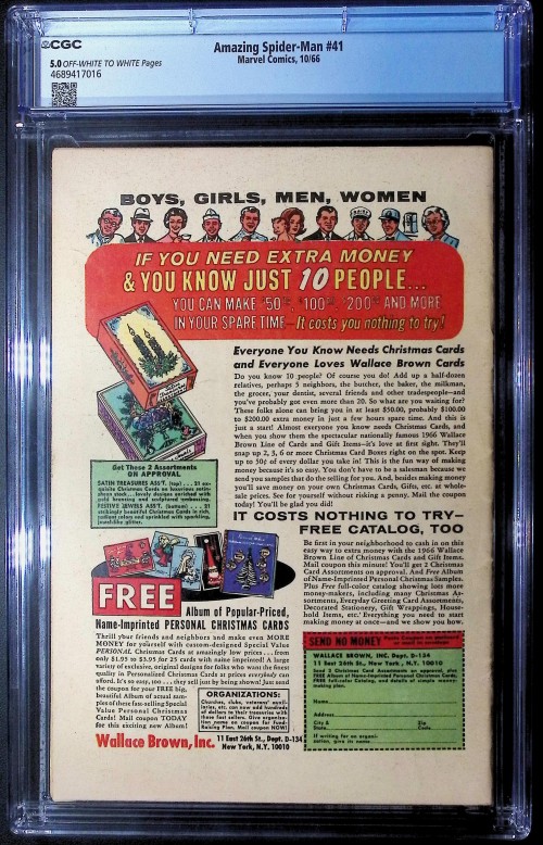 Amazing Spider-Man #41 (1963) CGC 5.0