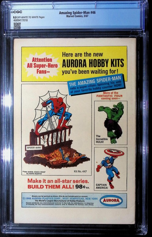 Amazing Spider-Man #46 (1963) CGC 8.5