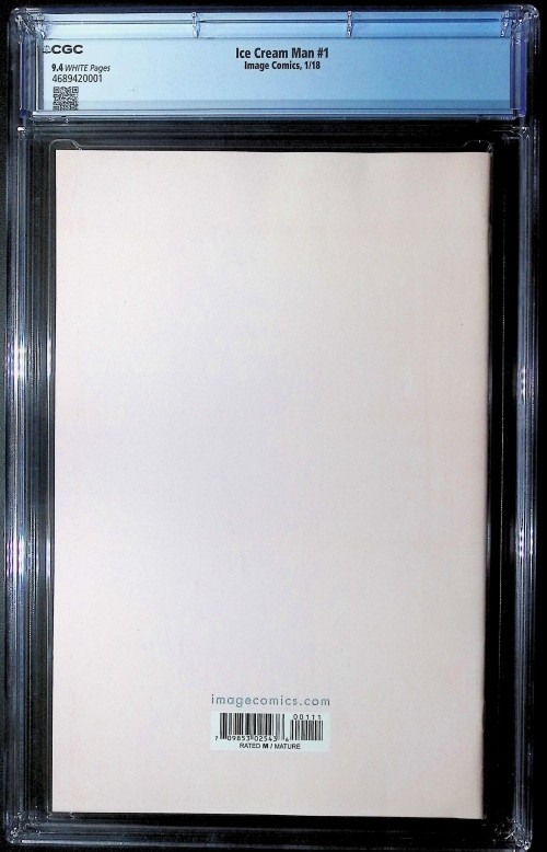 Ice Cream Man #1 cover a CGC 9.4