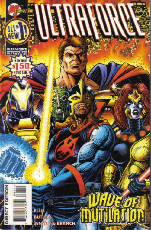 UltraForce # 1 (1995) drawn