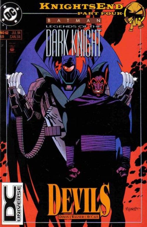 Batman Legends of the Dark Knight #62 (1989) dcu variant