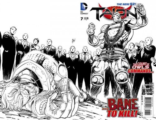 Talon #7 b&w variant