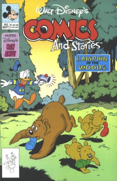 Walt Disneys Comics And Stories #563 (1990)