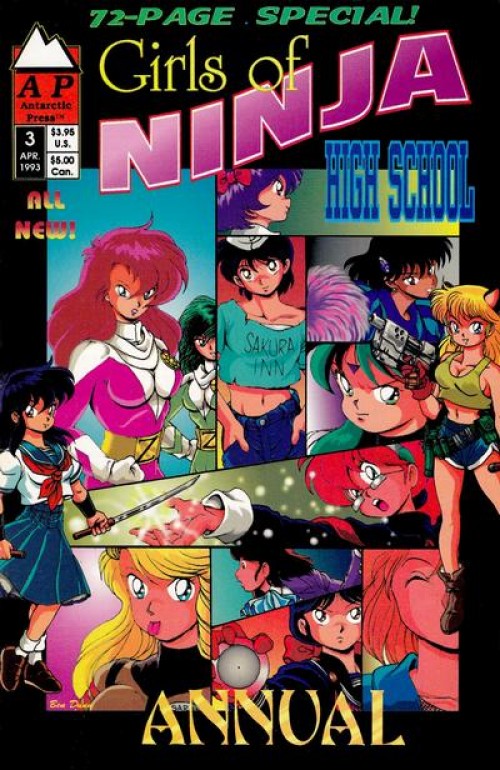 Girls of Ninja High School #3 (1991)