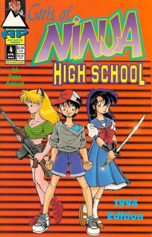 Girls of Ninja High School #4 (1991)