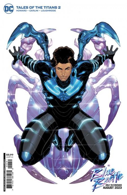 Tales Of The Titans #2 (2023) cover c dunbar blue beetle movie variant