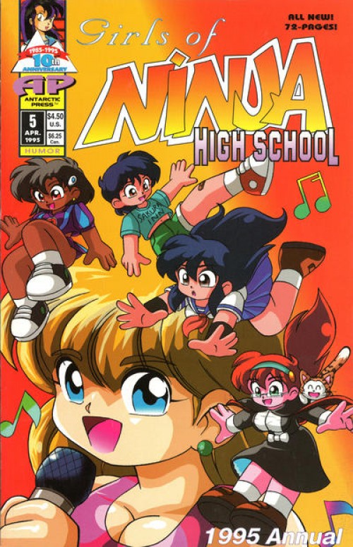 Girls of Ninja High School #5 (1991)