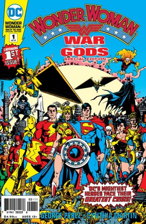 Wonder Woman War Of The Gods #1 special edition