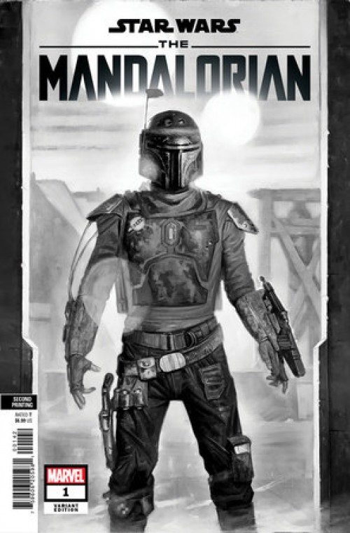 Star Wars The Mandalorian Season Two #1 second print gist sketch variant
