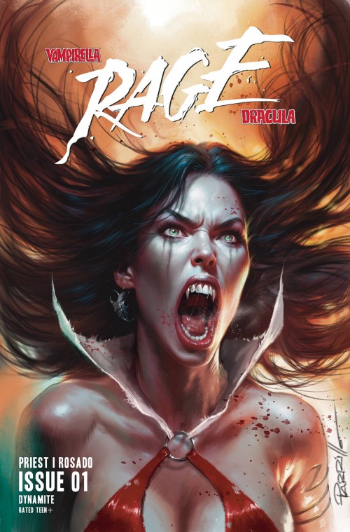 Vampirella Dracula Rage #1 cover v parrillo foil variant