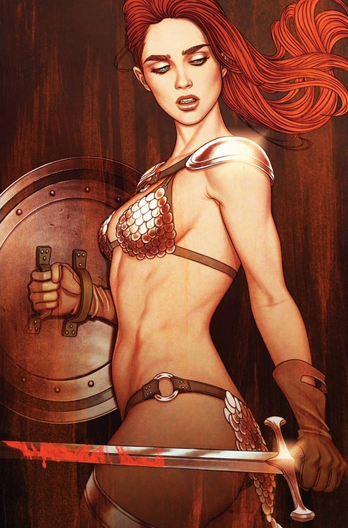 Red Sonja #1 (2023) cover zo frison virgin variant