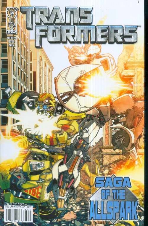 Transformers Saga of the Allspark #2 (2008) battle