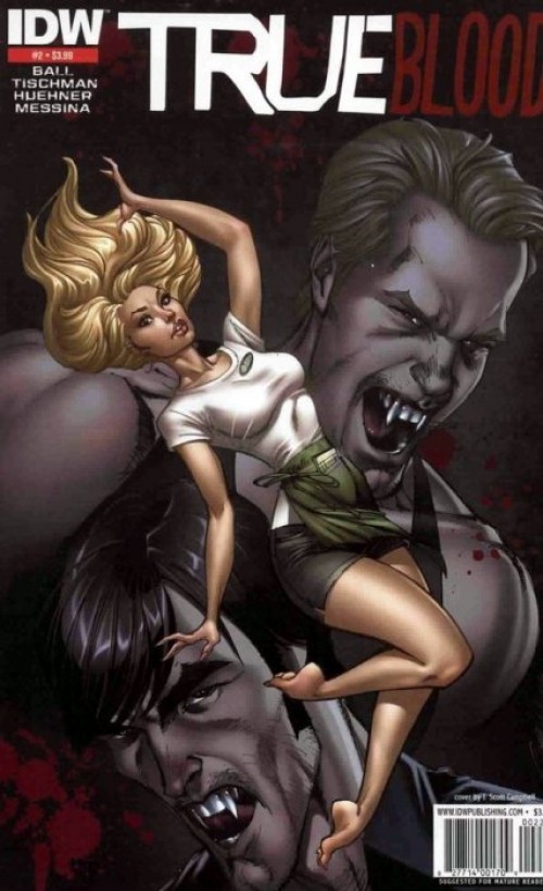 True Blood #2 (2010) second print