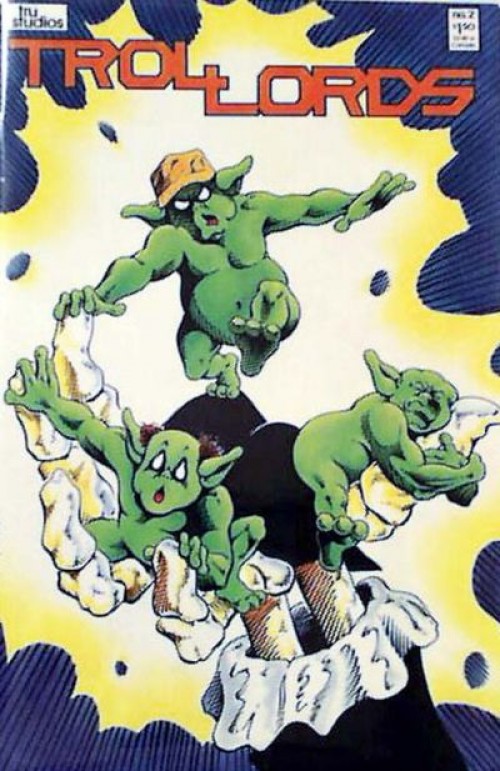 Trollords #2 (1986) signed