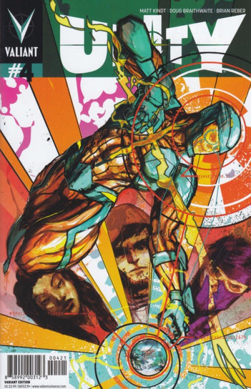 Unity #4 (2013) variant cover