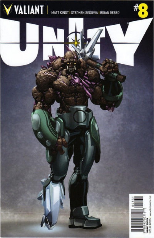 Unity #8 (2013) crain variant