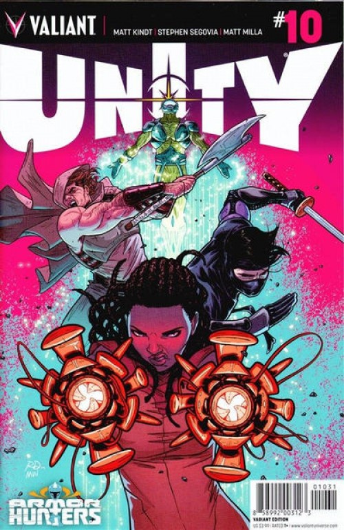 Unity #10 (2013) variant cover