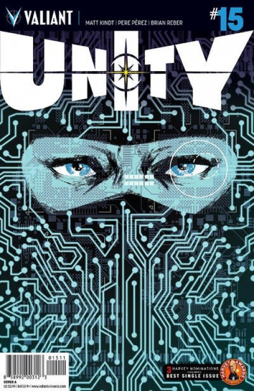 Unity #15 (2013) cover a