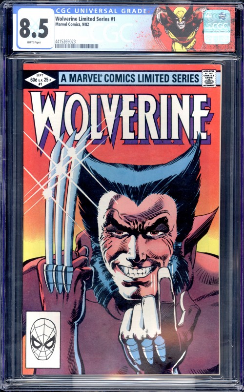 Wolverine #1 (1982) CGC 8.5