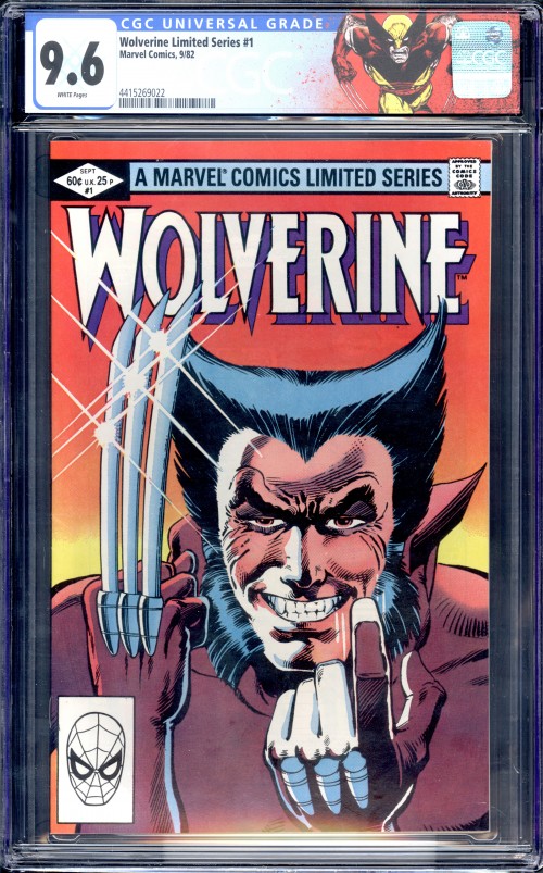 Wolverine #1 (1982) CGC 9.6