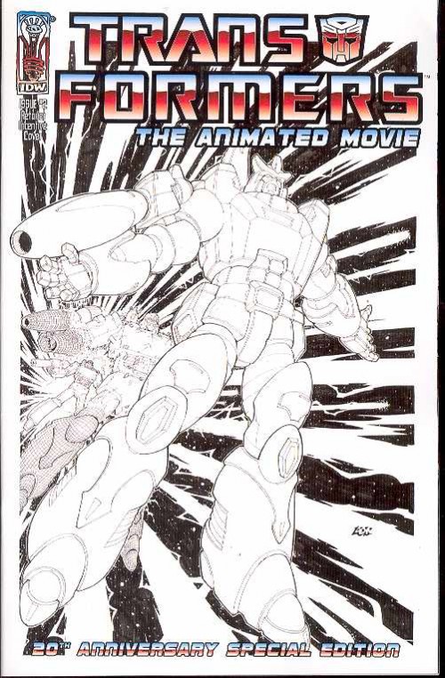 Transformers Animated Movie Adaptation #2 (2006) variant