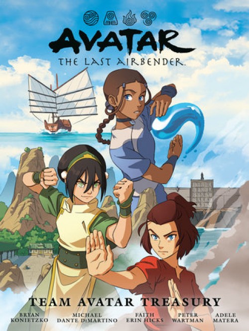 Avatar The Last Airbender Team Avatar HC Treasury Library Edition