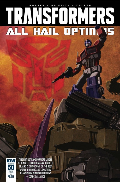 Transformers #50 (2014) subscription b