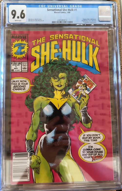 Sensational She-Hulk #1 (1989) CGC 9.6