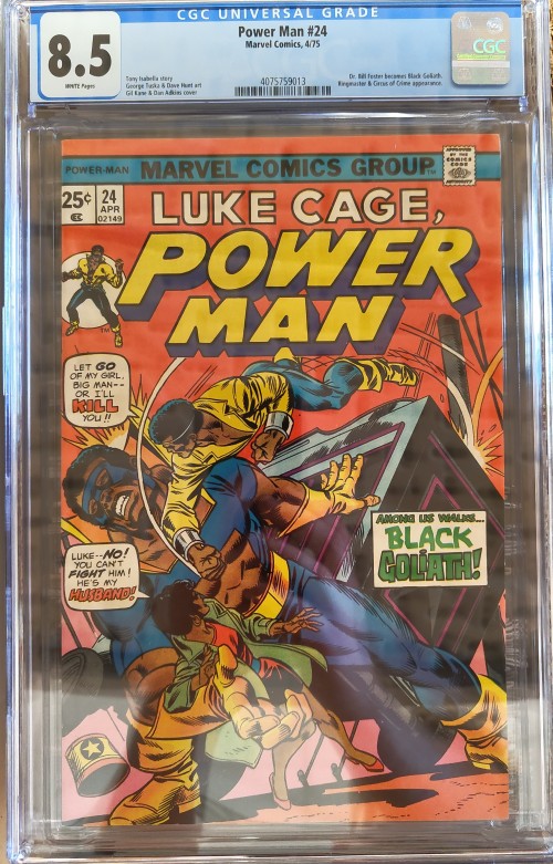 Luke Cage Power Man #24 (1974) CGC 8.5