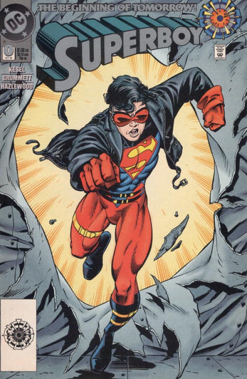 Superboy #0 (1993) zero hour variant