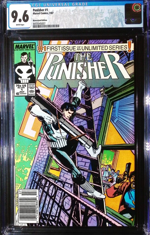 Punisher #1 (1987) Newsstand Variant CGC 9.6