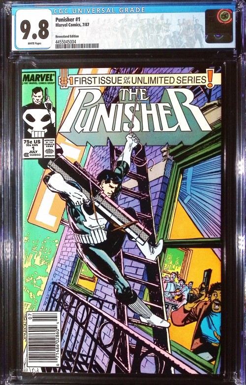 Punisher #1 (1987) Newsstand Variant CGC 9.8