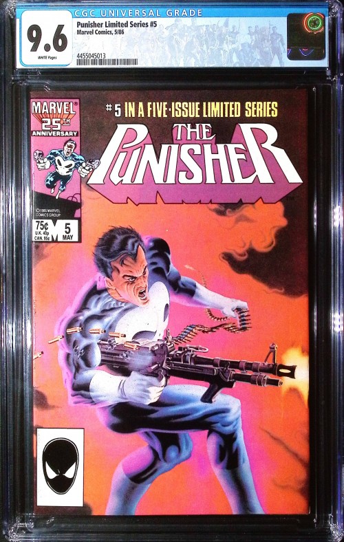 Punisher #5 (1986) CGC 9.6