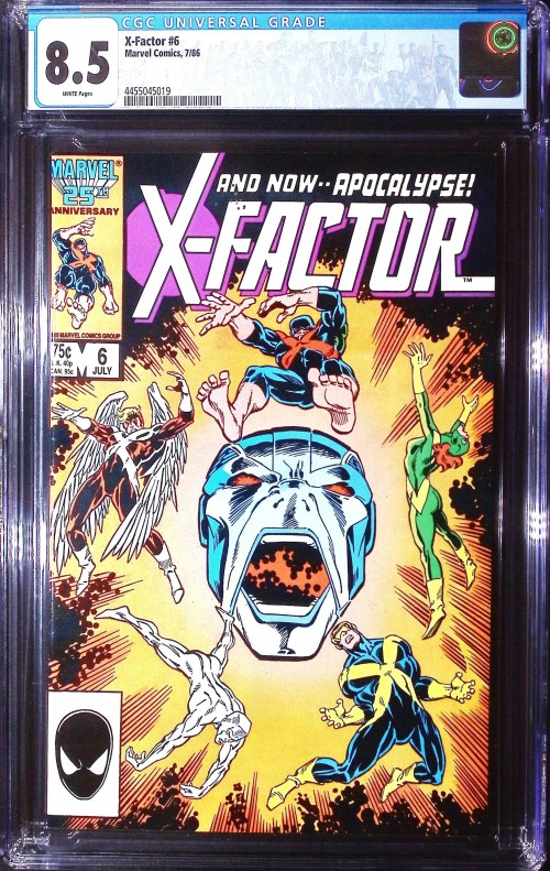 X-Factor #6 (1986) CGC 8.5