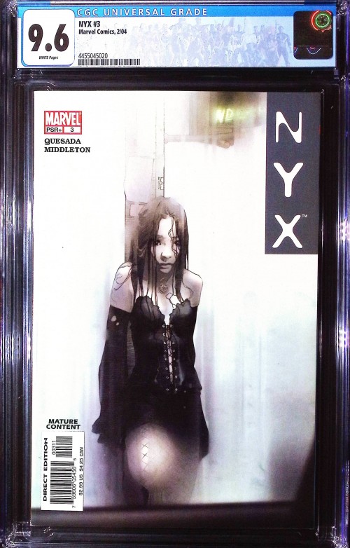 NYX #3 (2003) CGC 9.6