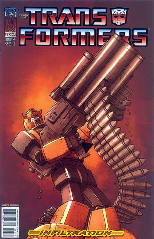 Transformers Infiltration #4 (2006) c