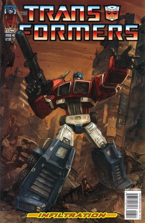 Transformers Infiltration #6 (2006) c