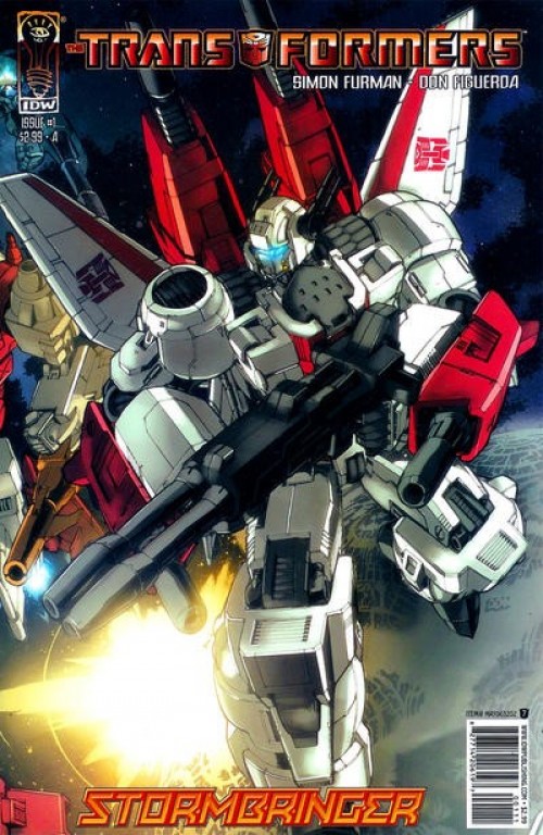 Transformers Stormbringer #1 (2006) cover a