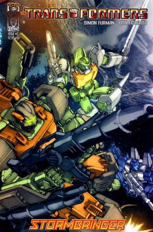 Transformers Stormbringer #3 (2006) cover a