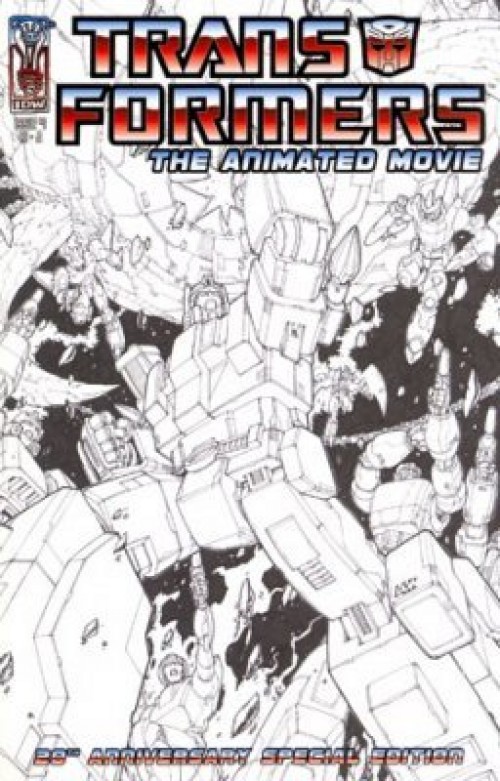 Transformers Animated Movie Adaptation #1 (2006) variant