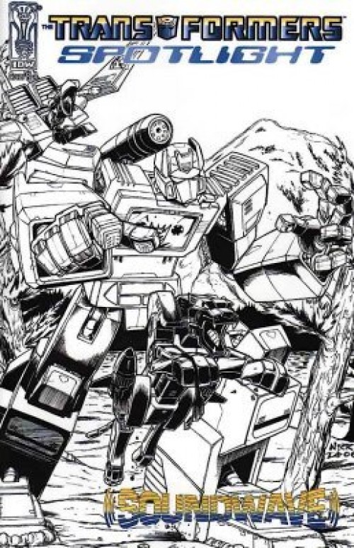 Transformers Spotlight Soundwave #1 (2007) variant a