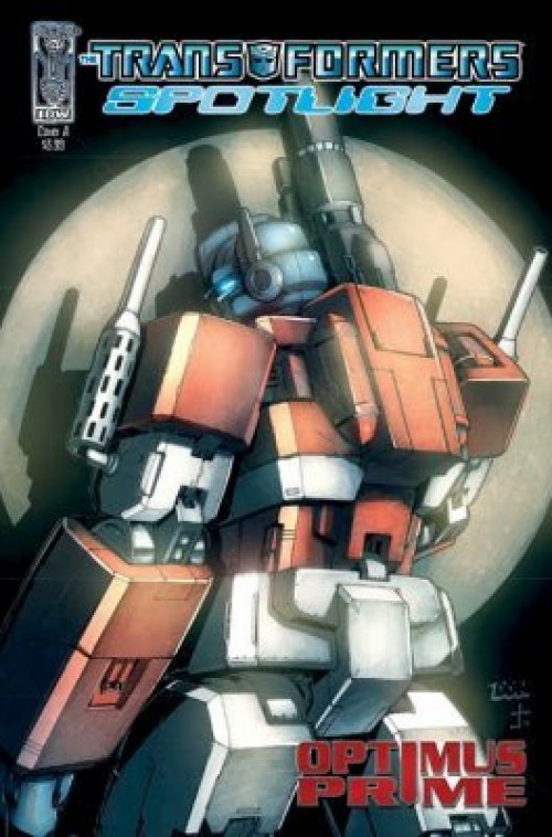 Transformers Spotlight Optimus Prime #1 (2007) cover a