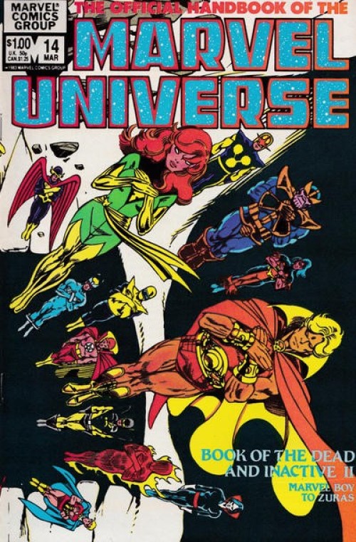 Official Handbook of the Marvel Universe #14 (1983)
