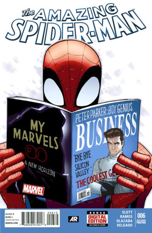 Amazing Spider-Man #6 (2014) second print